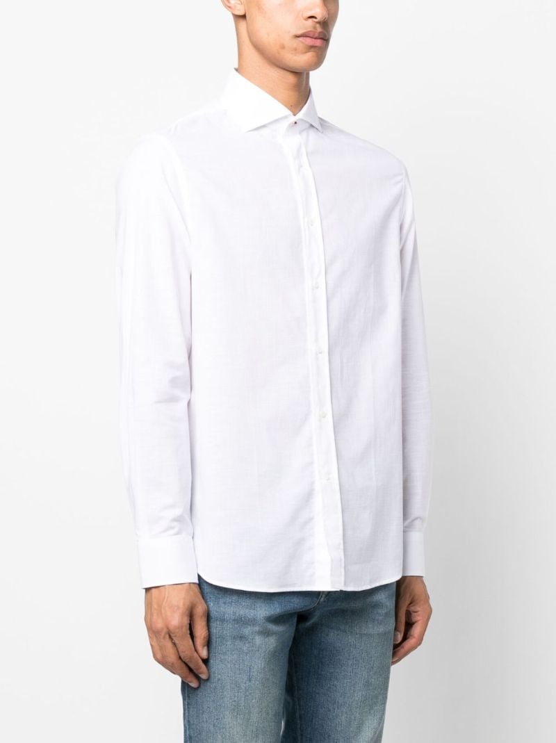 White Button-up Cotton Shirt