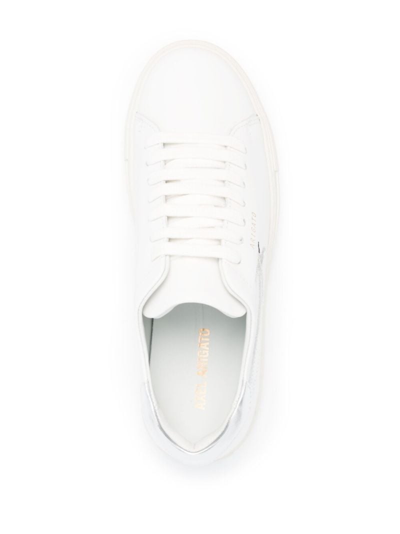White Clean 90 Triple Leather Sneakers