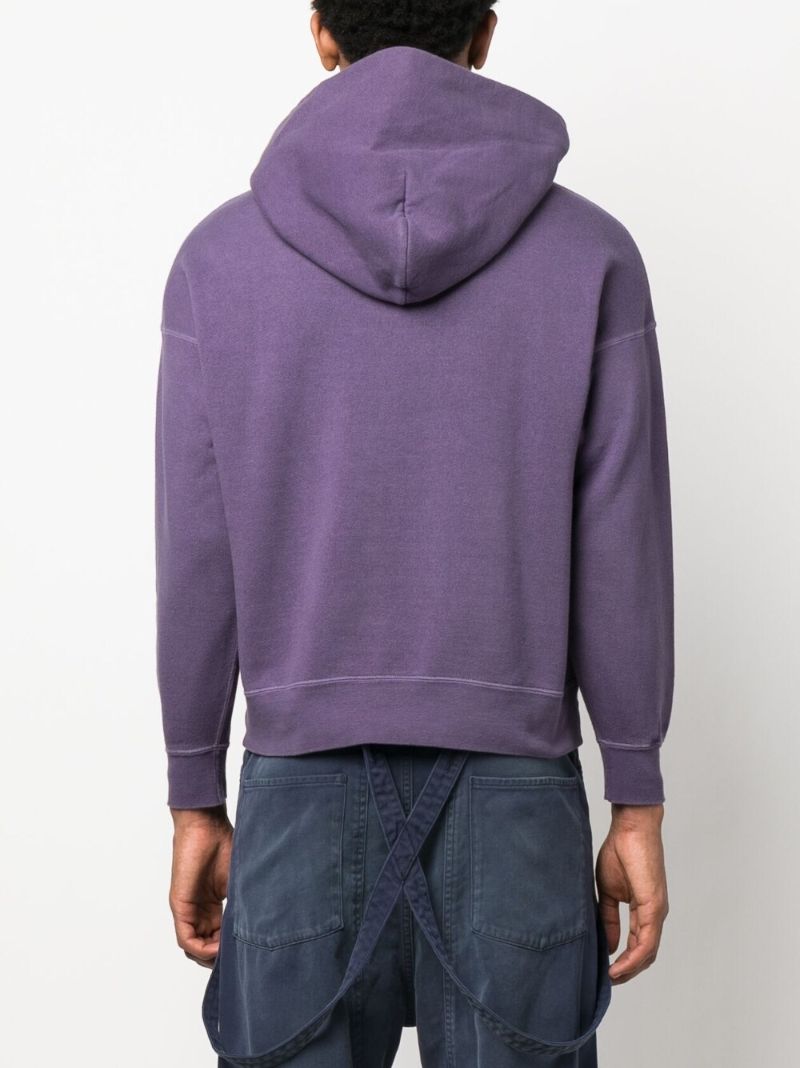 Purple Jumbo Cotton Hoodie