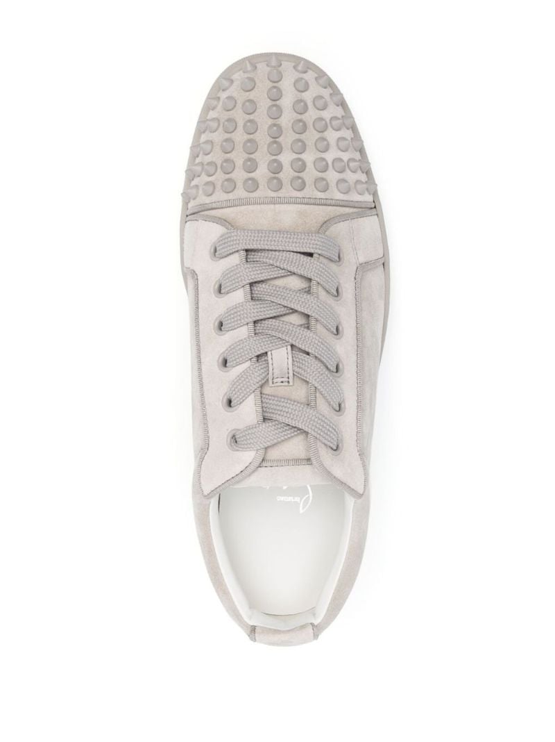 Grey Louis Junior Spikes Low-top Sneakers