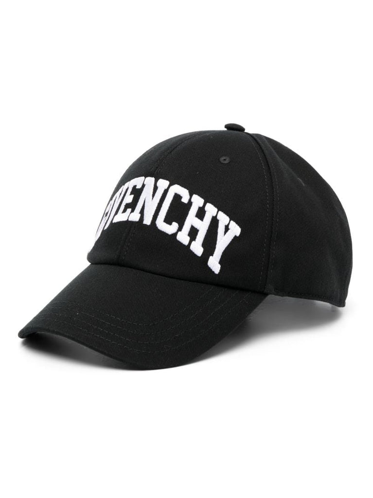 Black Logo-embroidered Cotton Baseball Cap