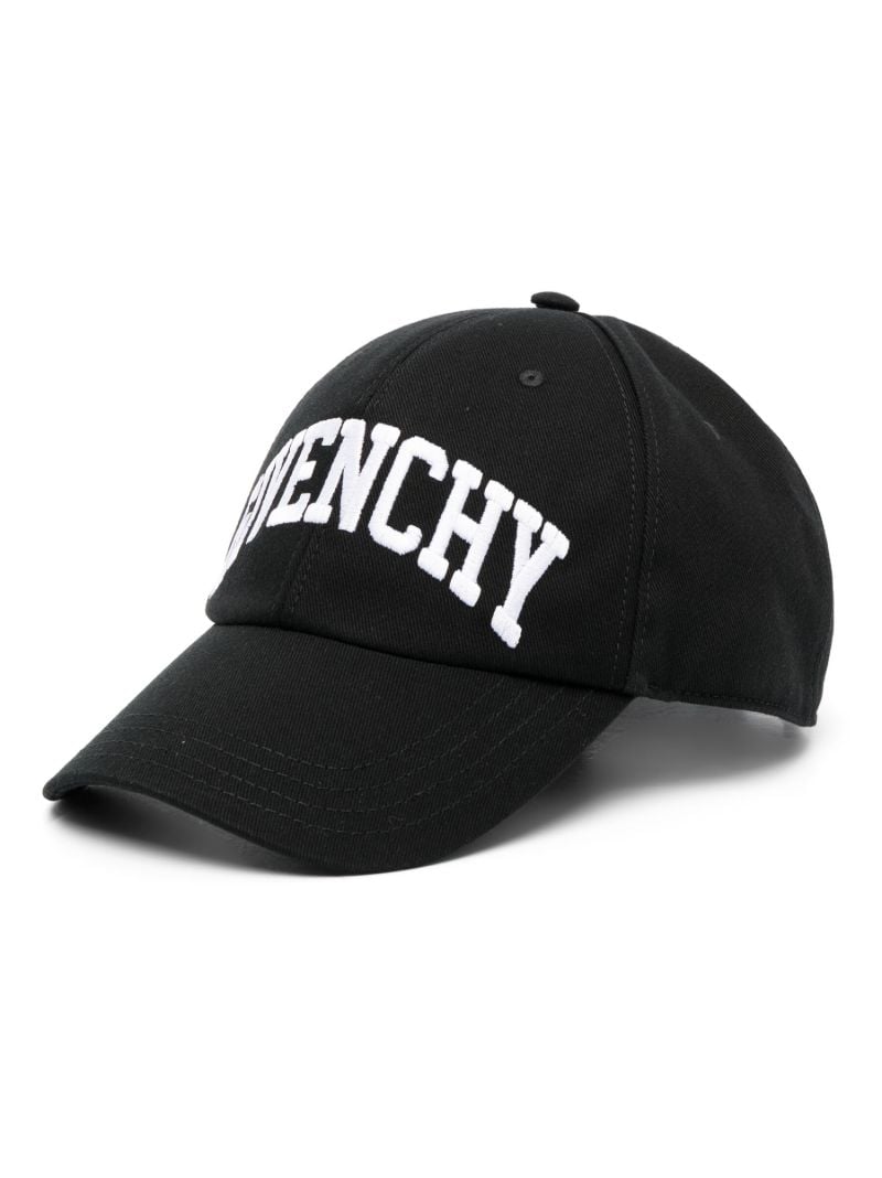 Black Logo-embroidered Cotton Baseball Cap