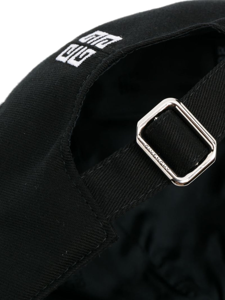 Black Logo-embroidered Cotton Baseball Cap