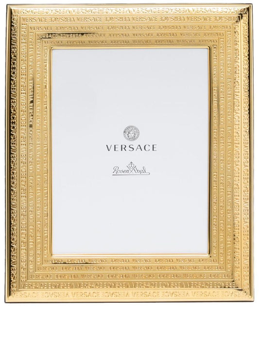 Gold-tone Logo-debossed Photo Frame