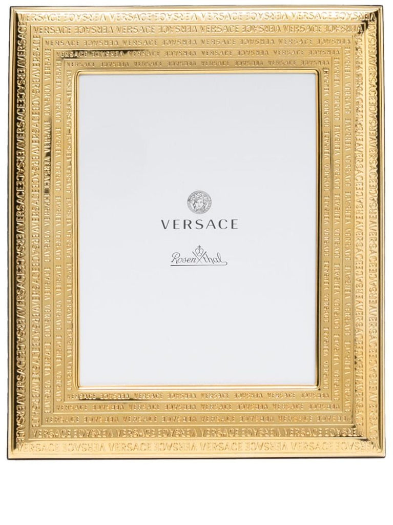 Gold-tone Logo-debossed Photo Frame