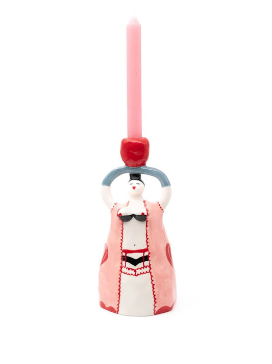 White Lolita Candle Holder