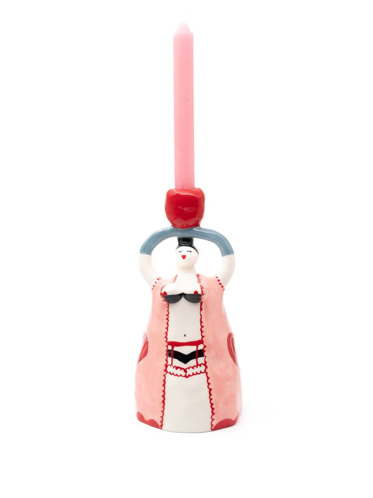 White Lolita Candle Holder