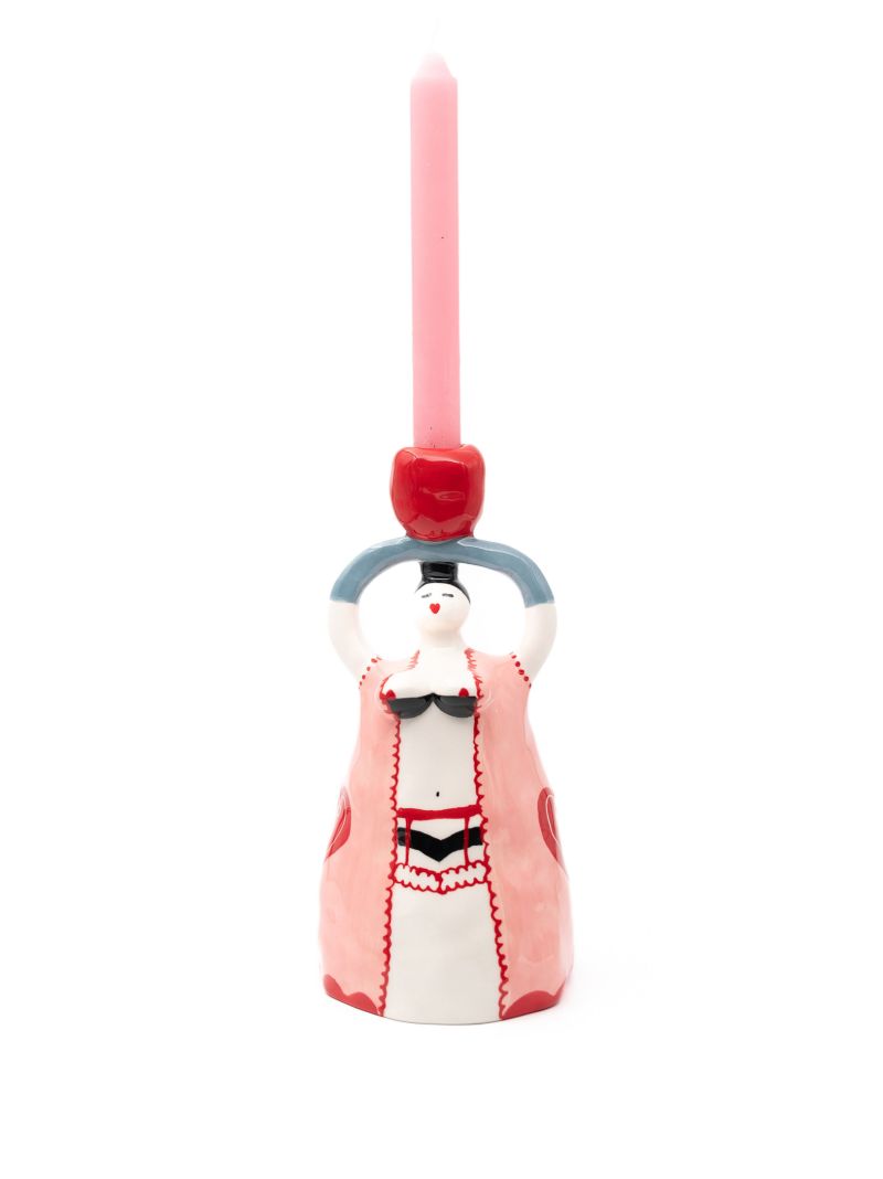 White Lolita Candle Holder