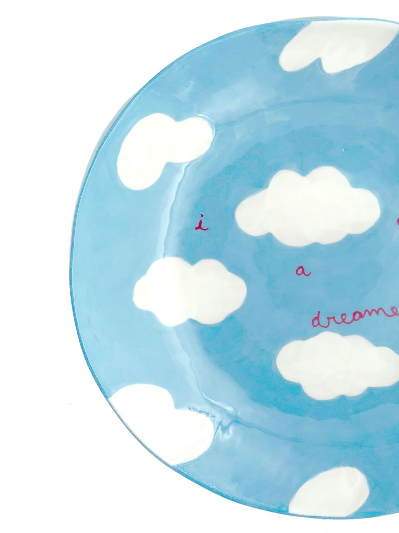 Blue I Am a Dreamer Fruit Platter