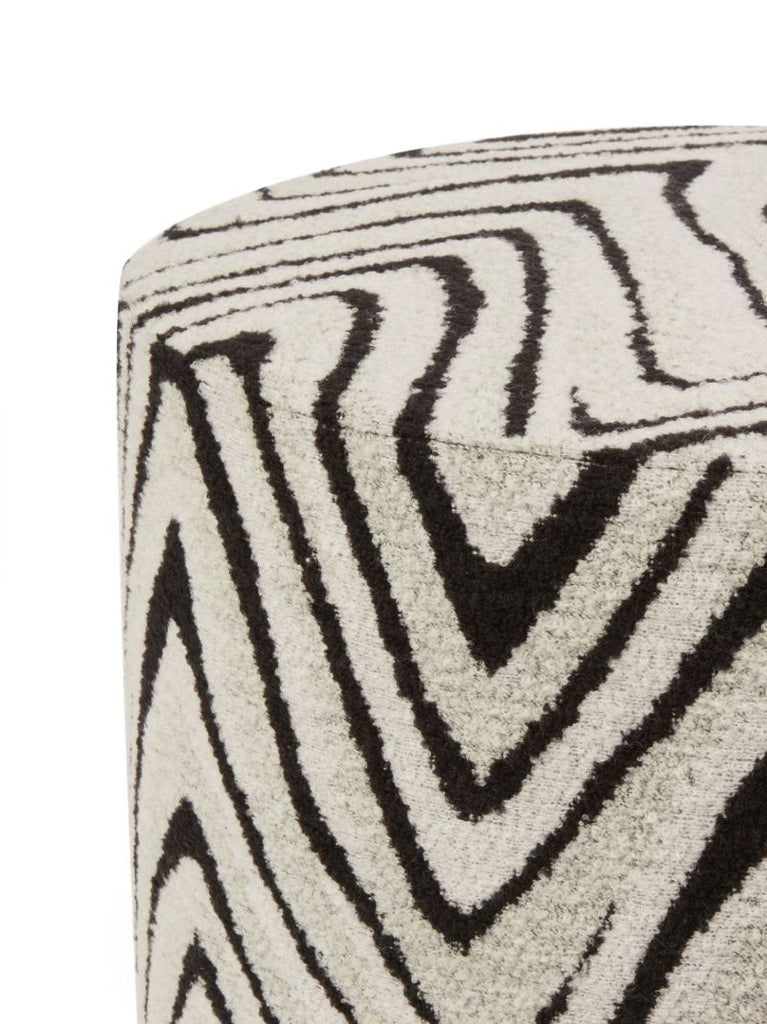 Neutral Savana Cylindrical Pouf
