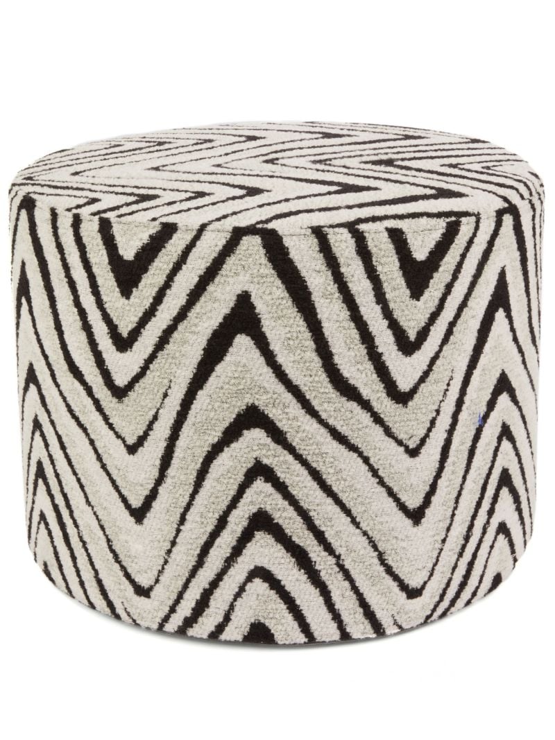 Neutral Savana Cylindrical Pouf