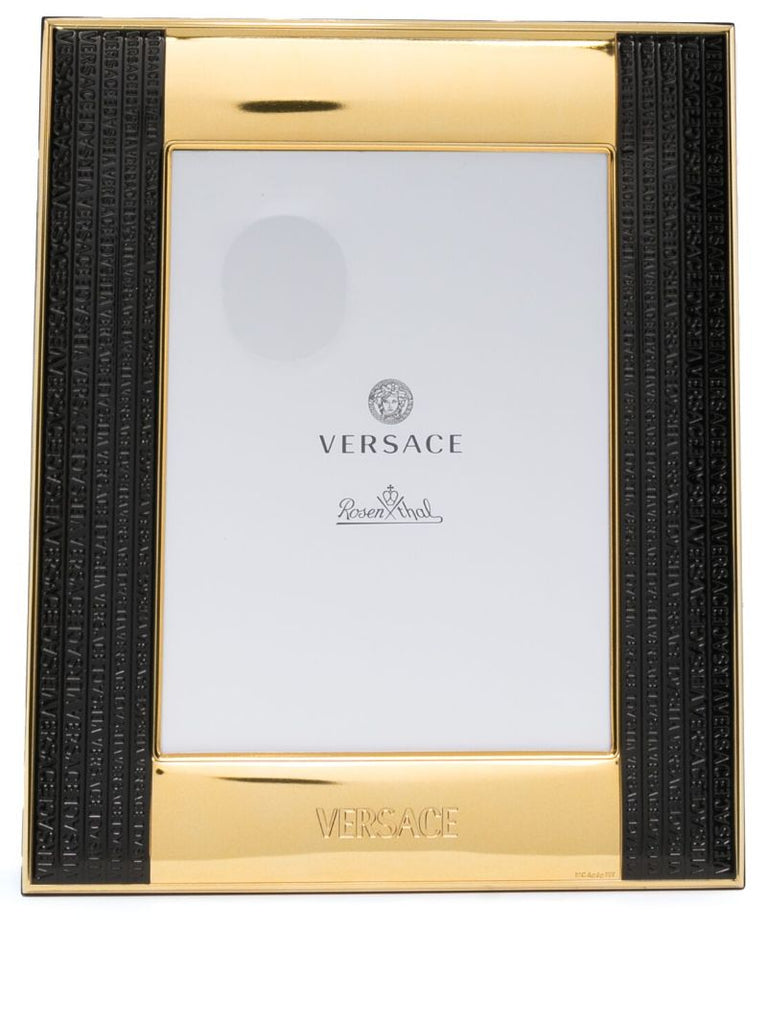 Black Logo Debossed Photo Frame