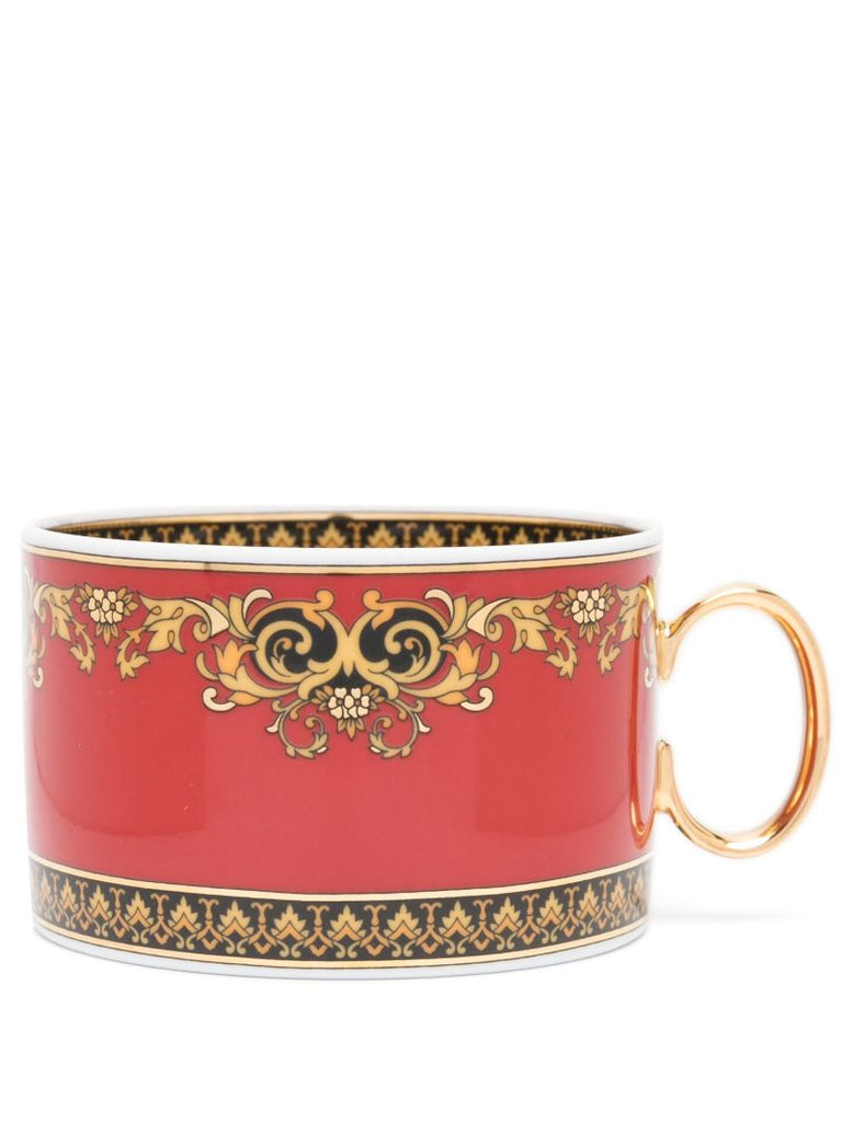 Red Medusa Ceramic Tea Cup