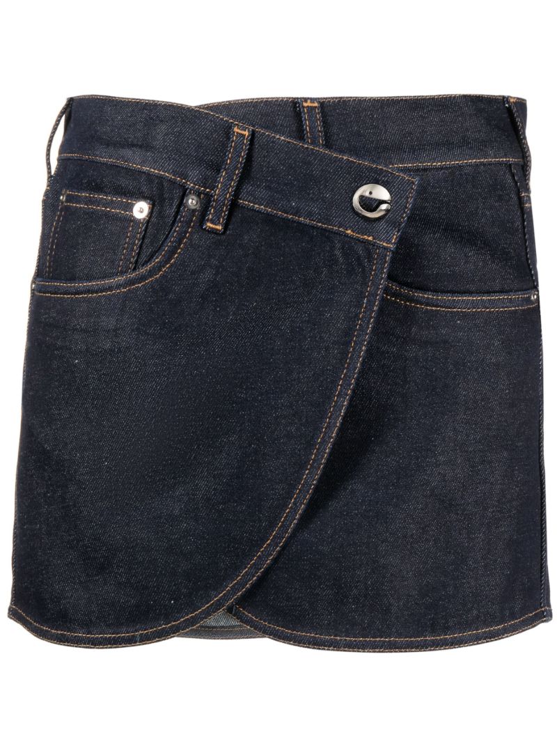 Blue Denim Skirt