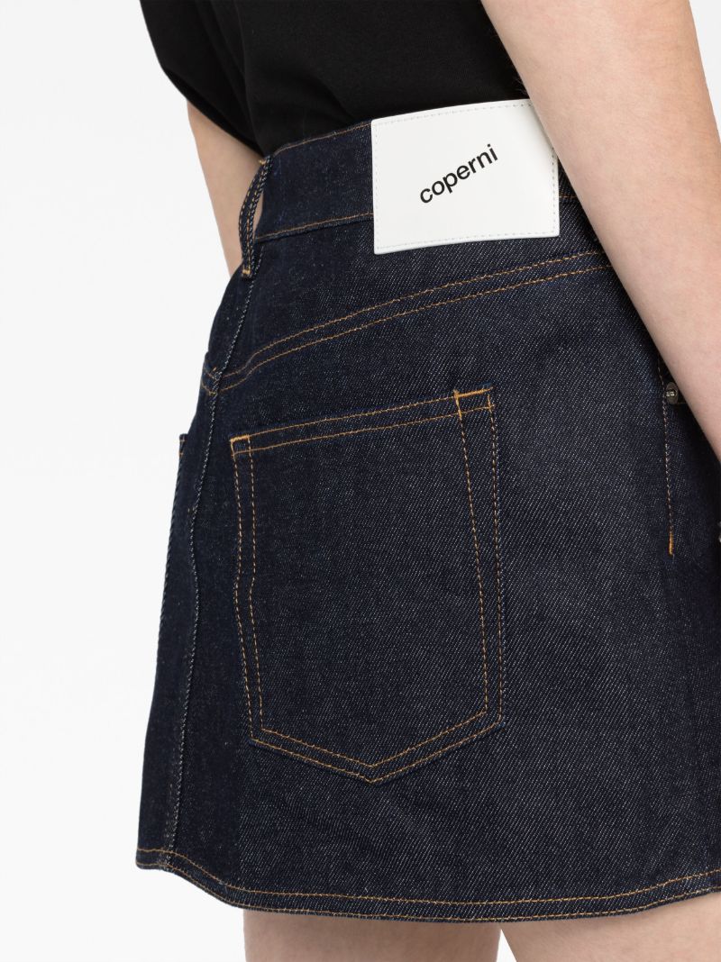 Blue Denim Skirt
