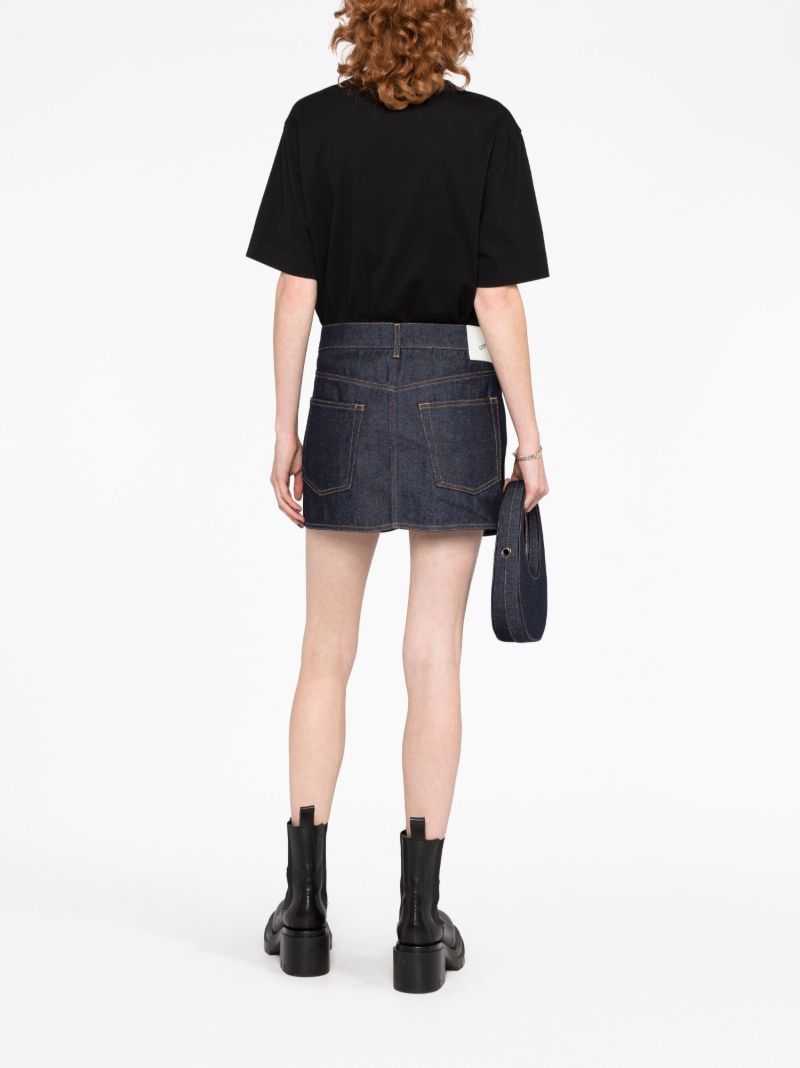 Blue Denim Skirt