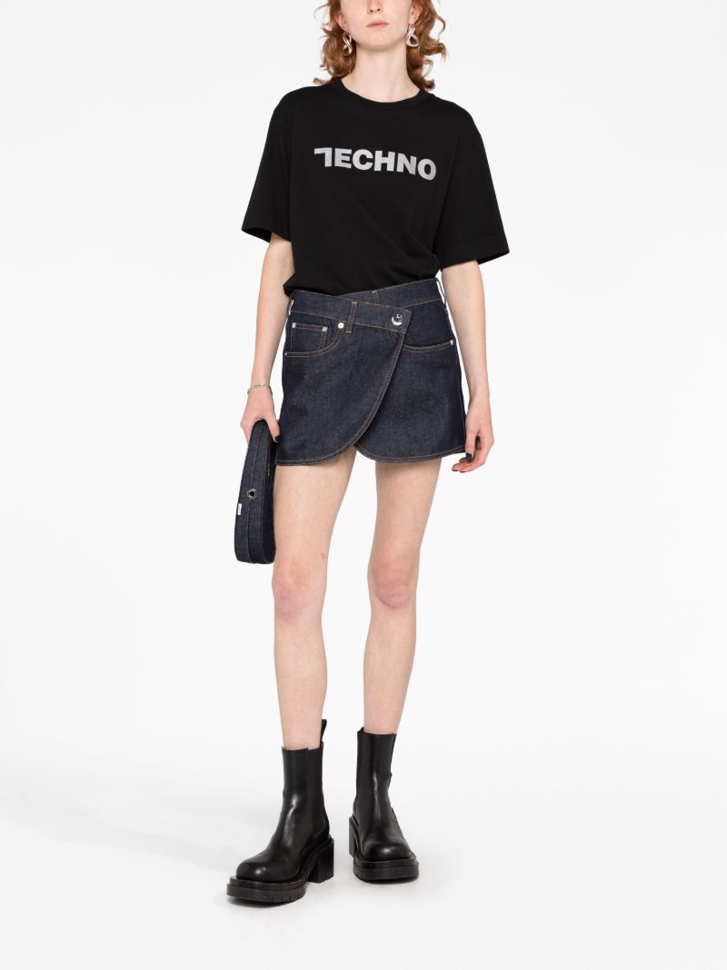 Blue Denim Skirt