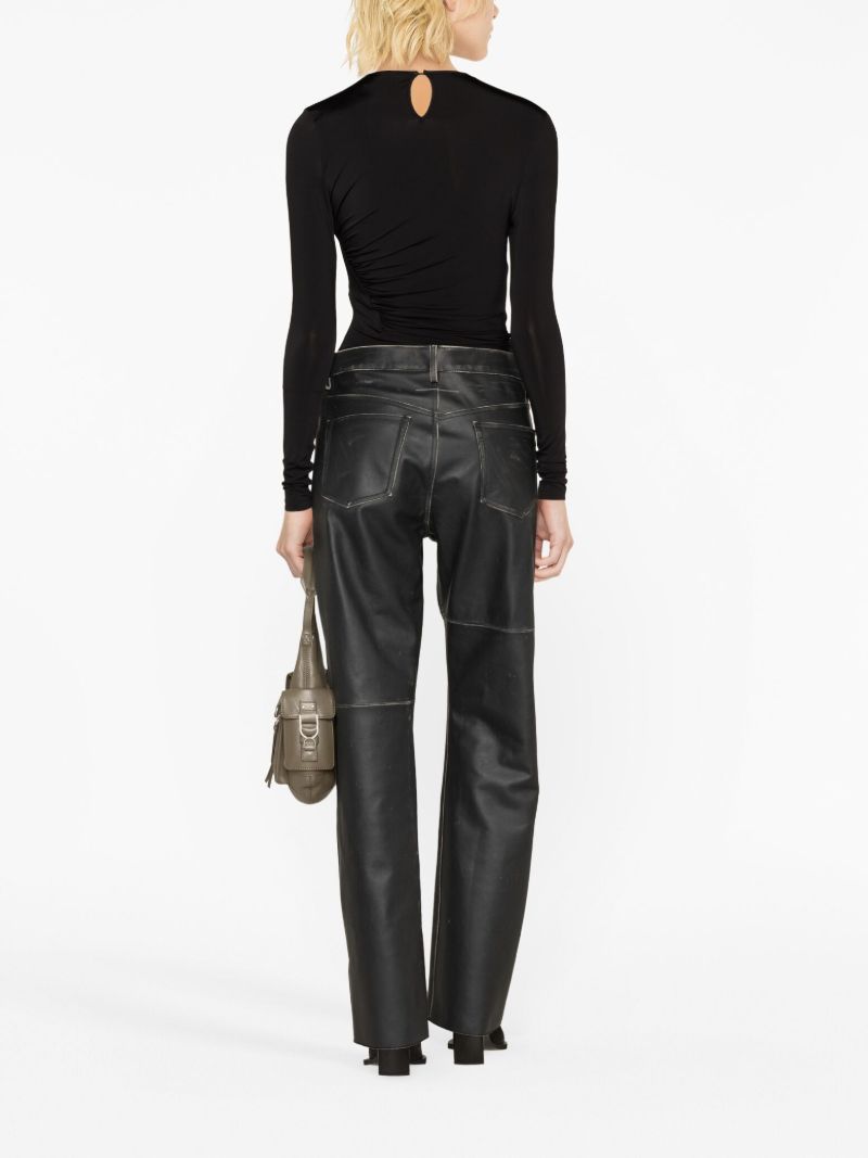 Black Long-sleeve Bodysuit