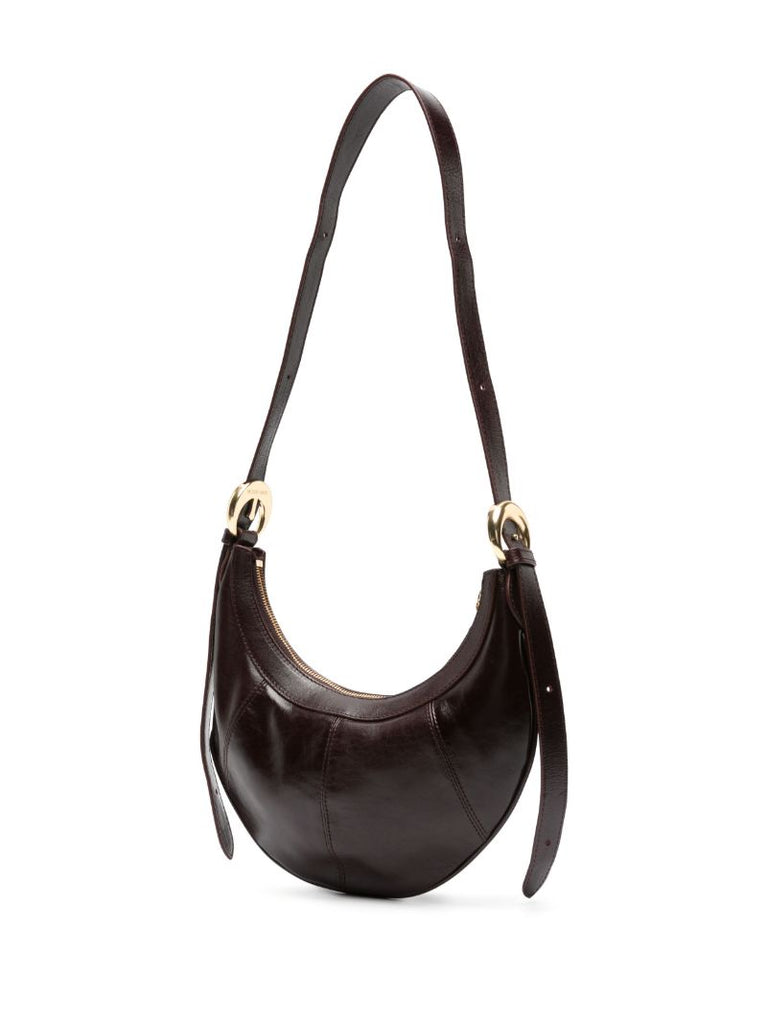 Red Eclips Leather Shoulder Bag