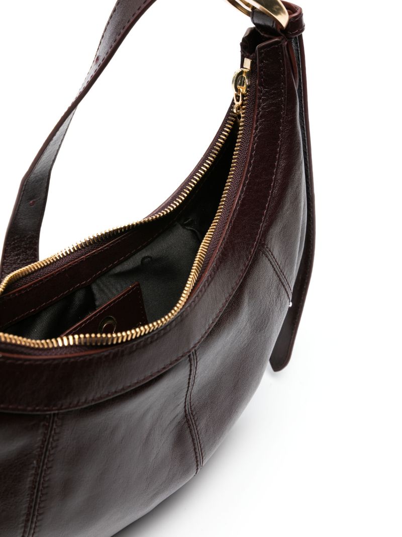 Red Eclips Leather Shoulder Bag