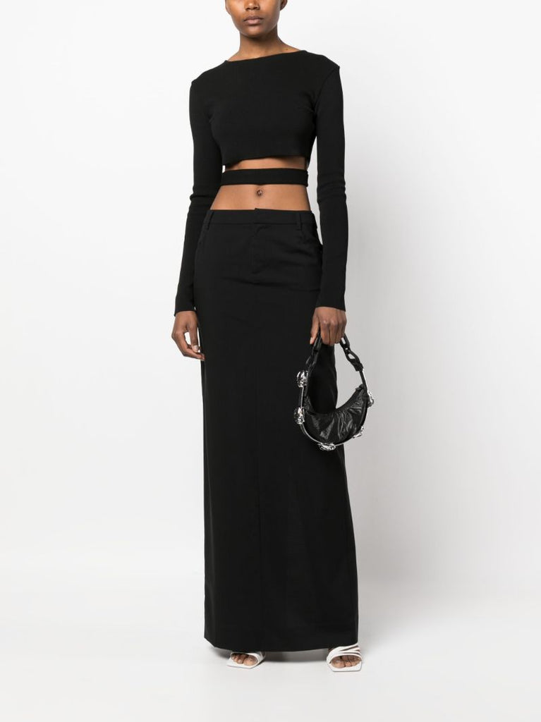 Black Module Micro Shoulder Bag