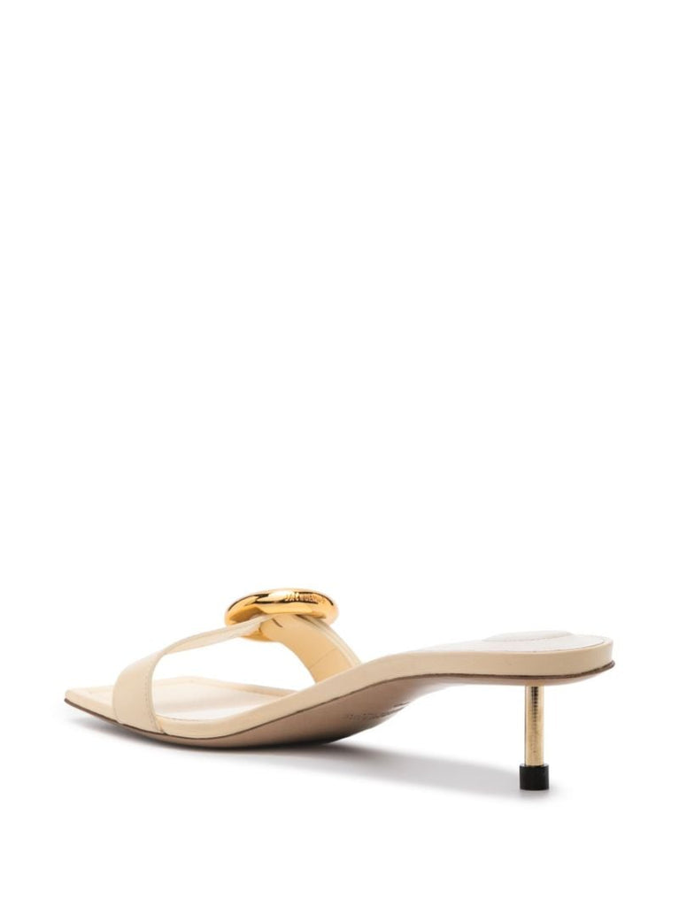 Neutral Les Sandales Regalo Basses 40 Leather Mules