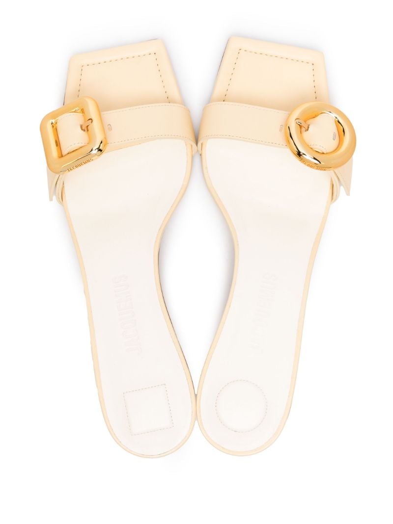 Neutral Les Sandales Regalo Basses 40 Leather Mules