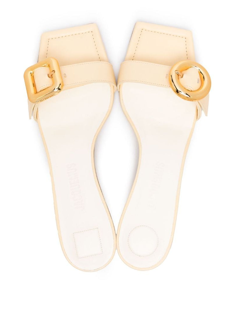 Neutral Les Sandales Regalo Basses 40 Leather Mules