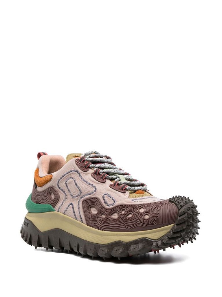 X Salehe Bembury Pink Trailgrip Grain Sneakers