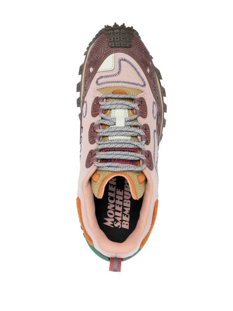 X Salehe Bembury Pink Trailgrip Grain Sneakers