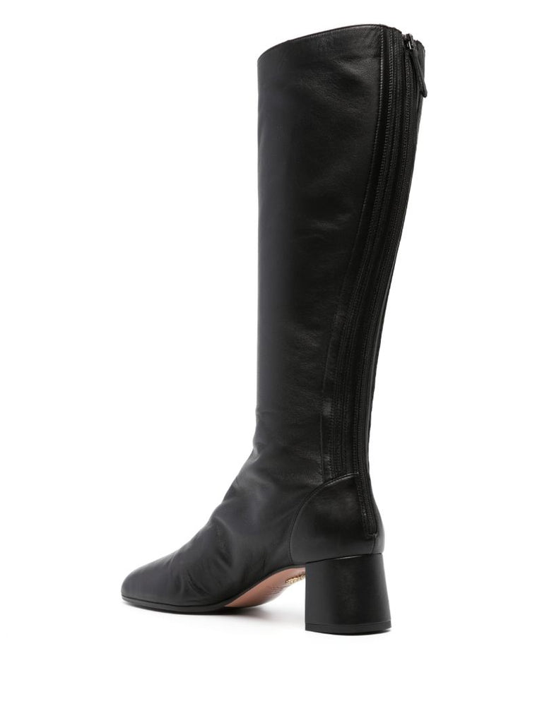 Black Saint Honore 50 Leather Knee-high Boots