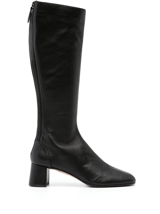 Black Saint Honore 50 Leather Knee-high Boots