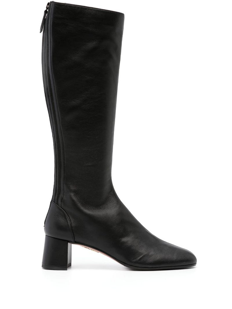Black Saint Honore 50 Leather Knee-high Boots