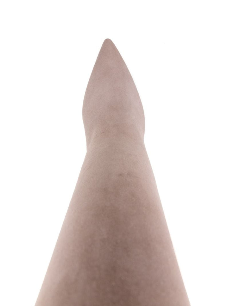 Neutral Matignon 75 Suede Knee-high Boots