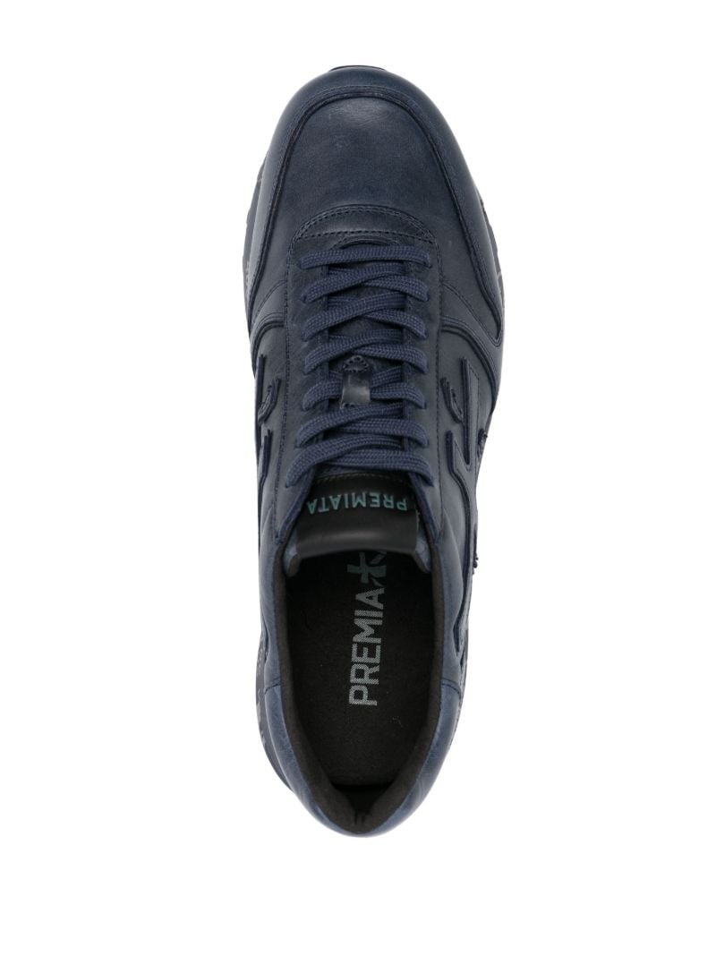 Blue Mick 1807 Leather Sneakers