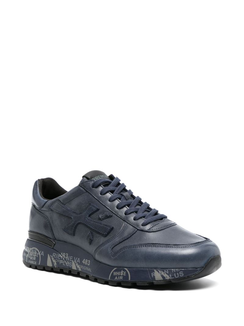 Blue Mick 1807 Leather Sneakers