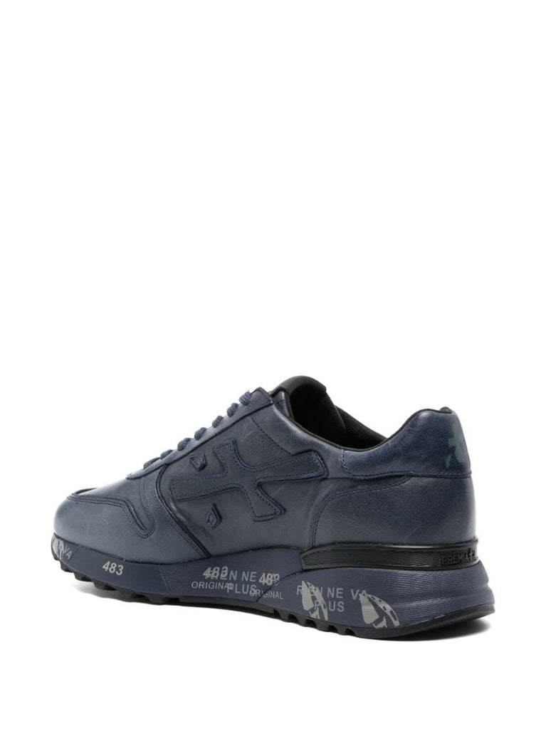 Blue Mick 1807 Leather Sneakers
