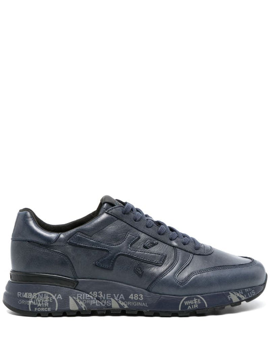 Blue Mick 1807 Leather Sneakers