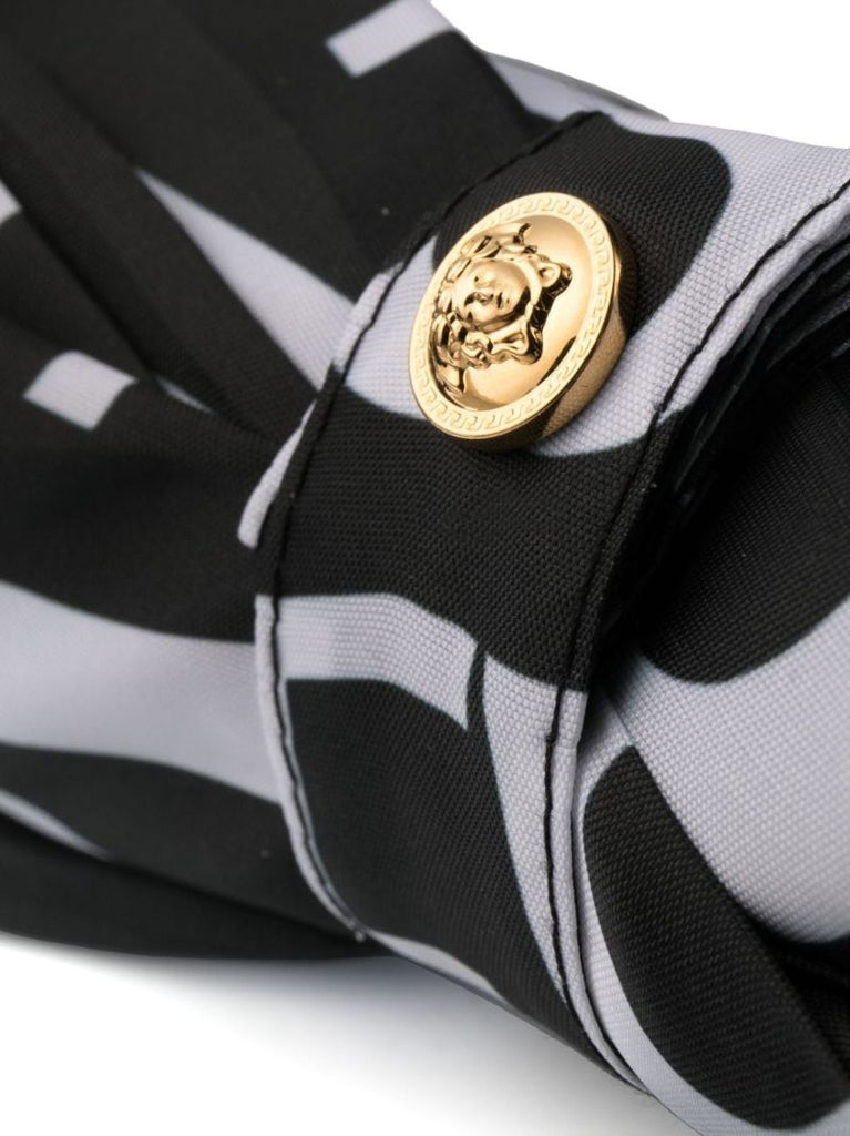 Black Versace Allover Umbrella