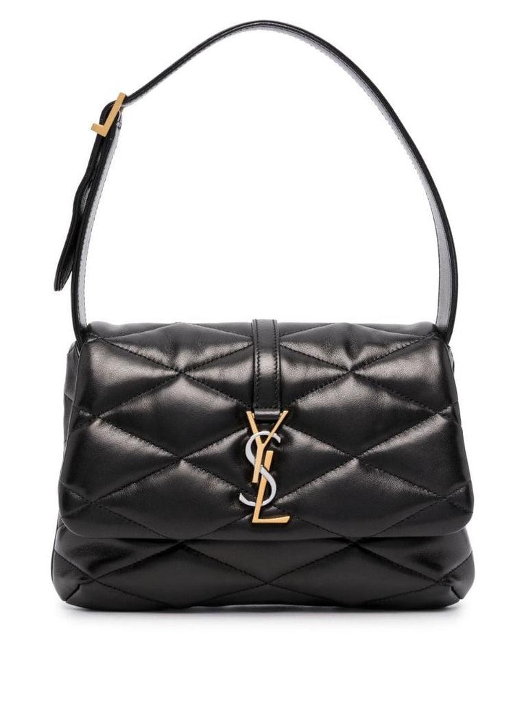 Black Le 5 Ã_x0083_â_x0082_¬ 7 Leather Shoulder Bag