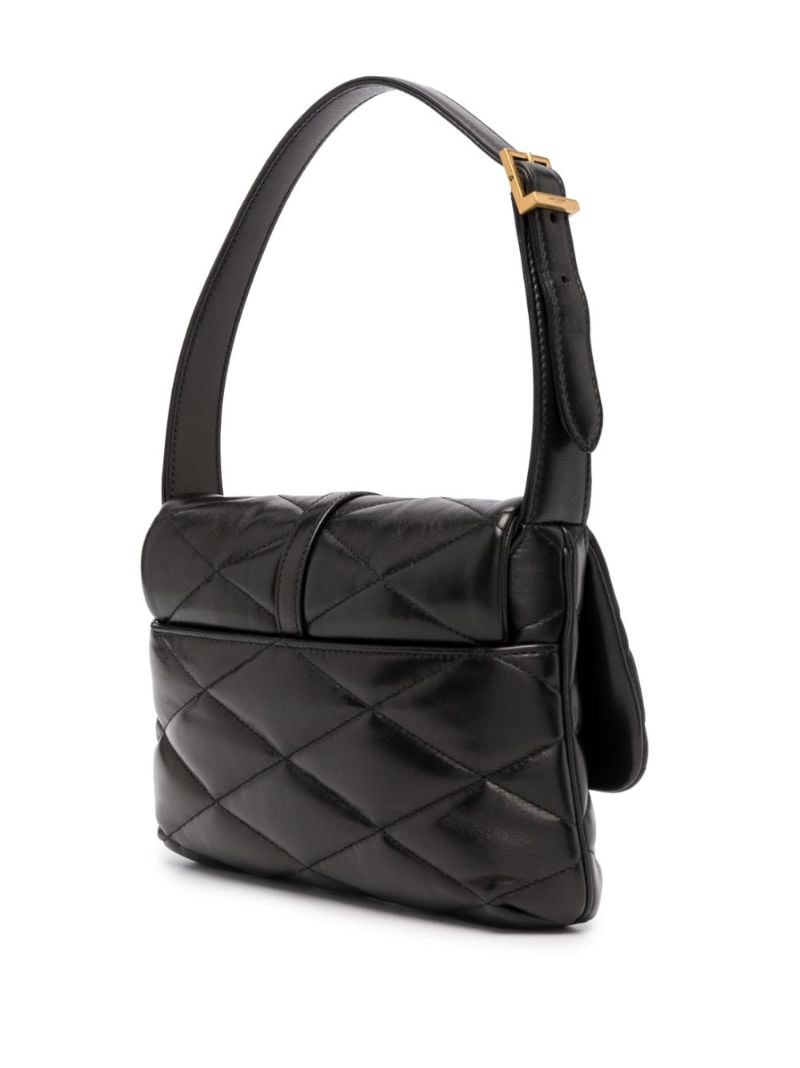 Black Le 5 Ã_x0083_â_x0082_¬ 7 Leather Shoulder Bag
