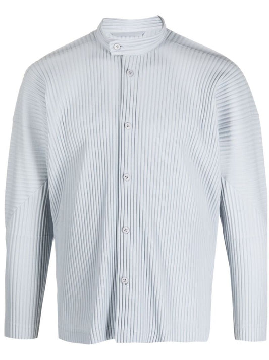 Grey Mc March Pleated Shirt