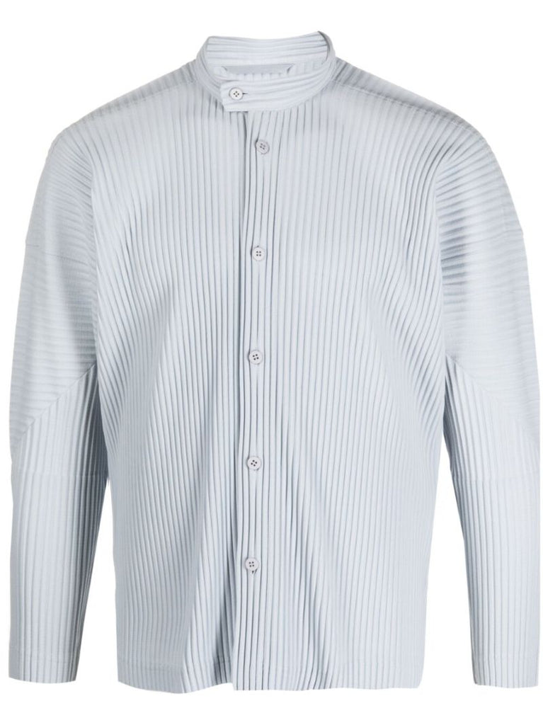 Grey Mc March Pleated Shirt