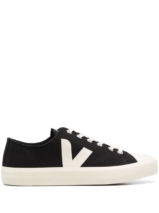 Black Wata Ii Pierre Canvas Sneakers