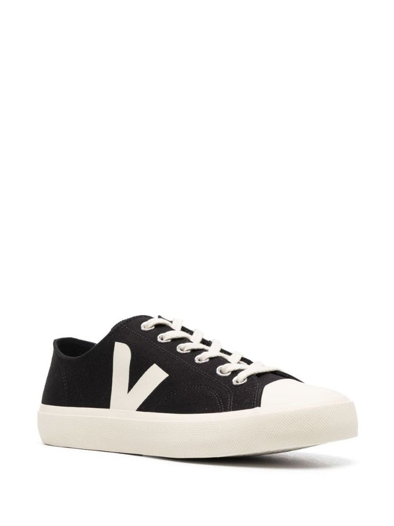 Black Wata Ii Pierre Canvas Sneakers