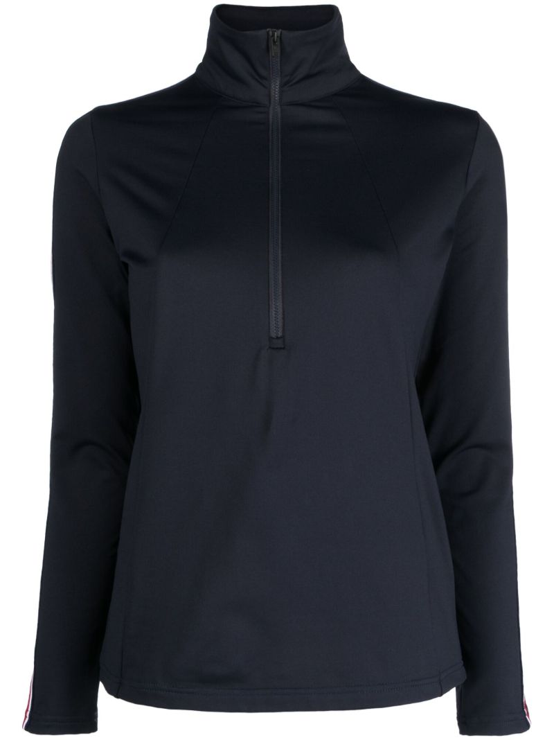 Blue Stellia Iii Half-zip Top