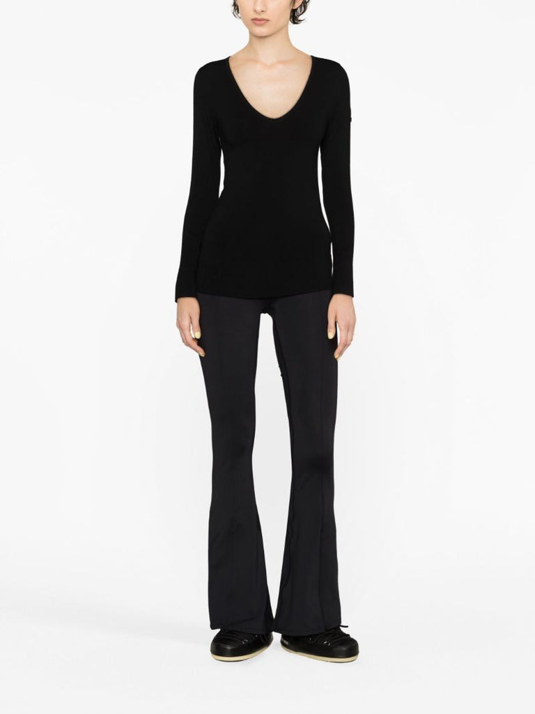 Black Troop Iii Modal-blend Top