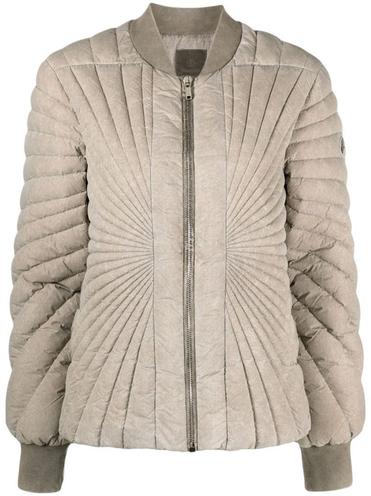 Neutral Radiance Flight Padded Bomber Jacket