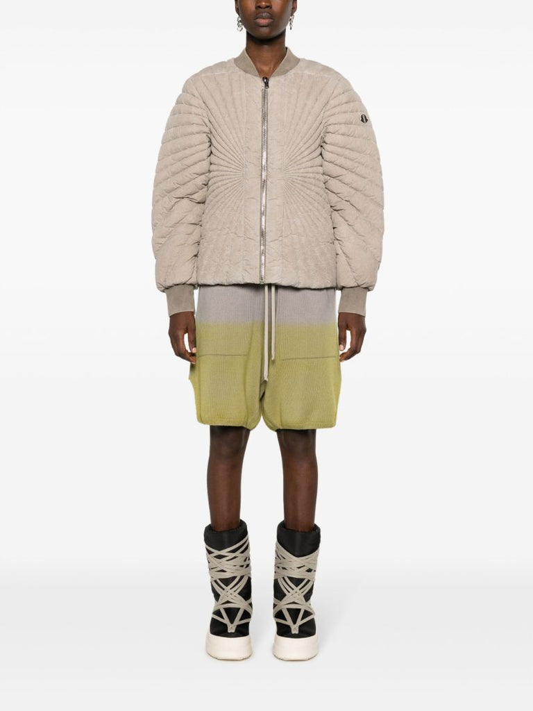Neutral Radiance Flight Padded Bomber Jacket