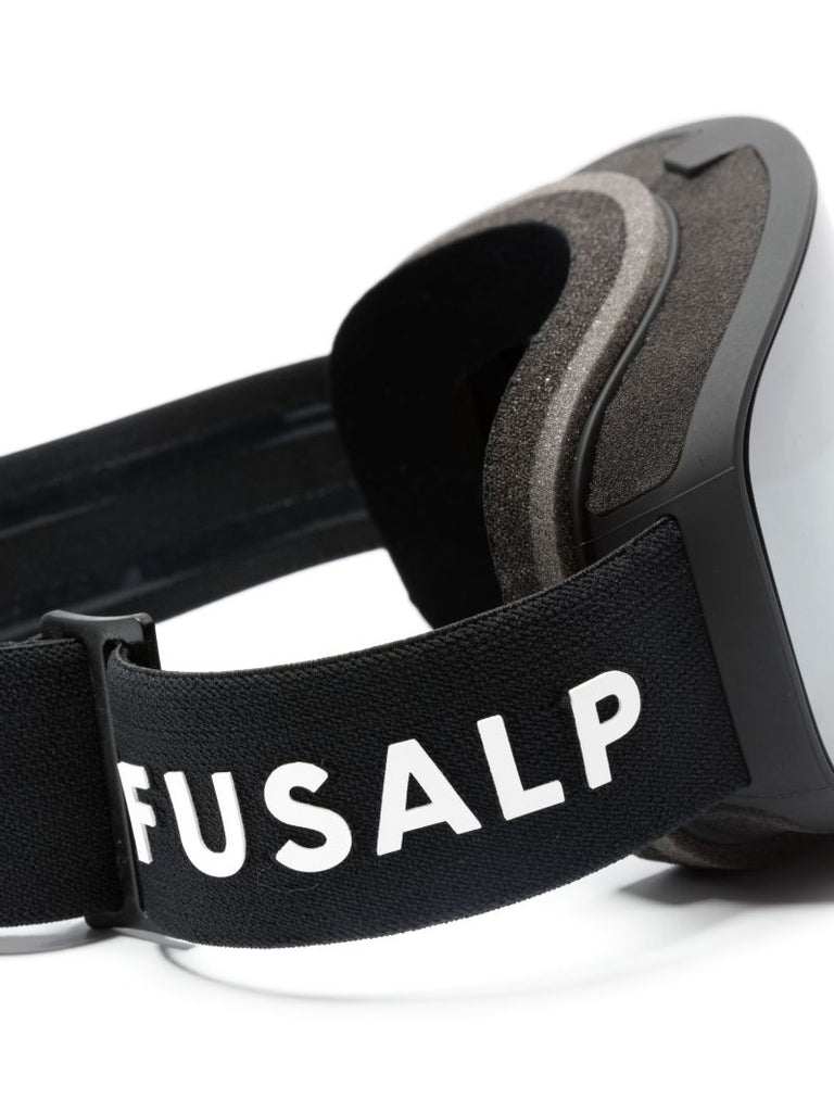 Black Matterhorn Mirrored Ski Goggles